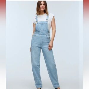 Madewell Women's Light Blue Denim Overalls